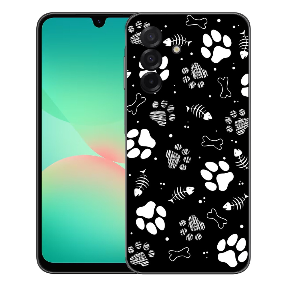 Gélový kryt mmCase na Samsung Galaxy A27 5G - psie labky
