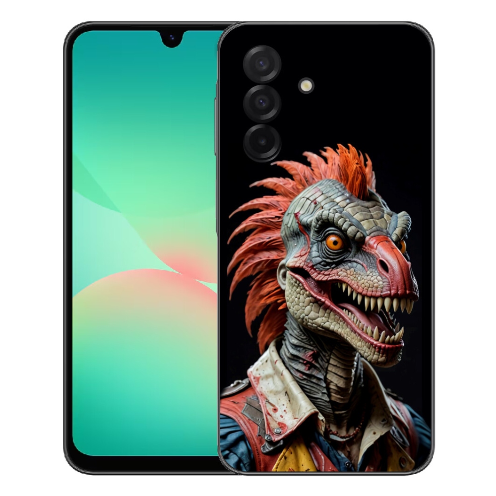 Gélový kryt mmCase na Samsung Galaxy A27 5G - punk dinosaurus