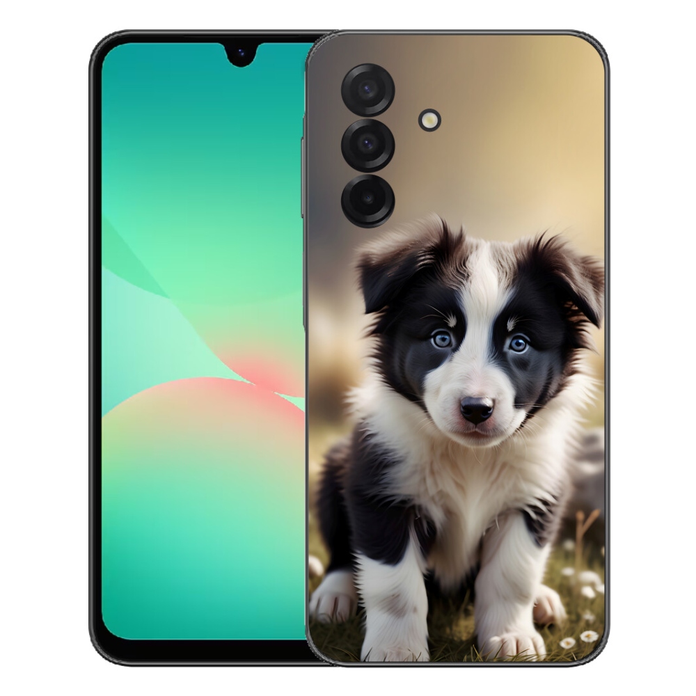 Gélový kryt mmCase na Samsung Galaxy A27 5G - roztomilá border kólia