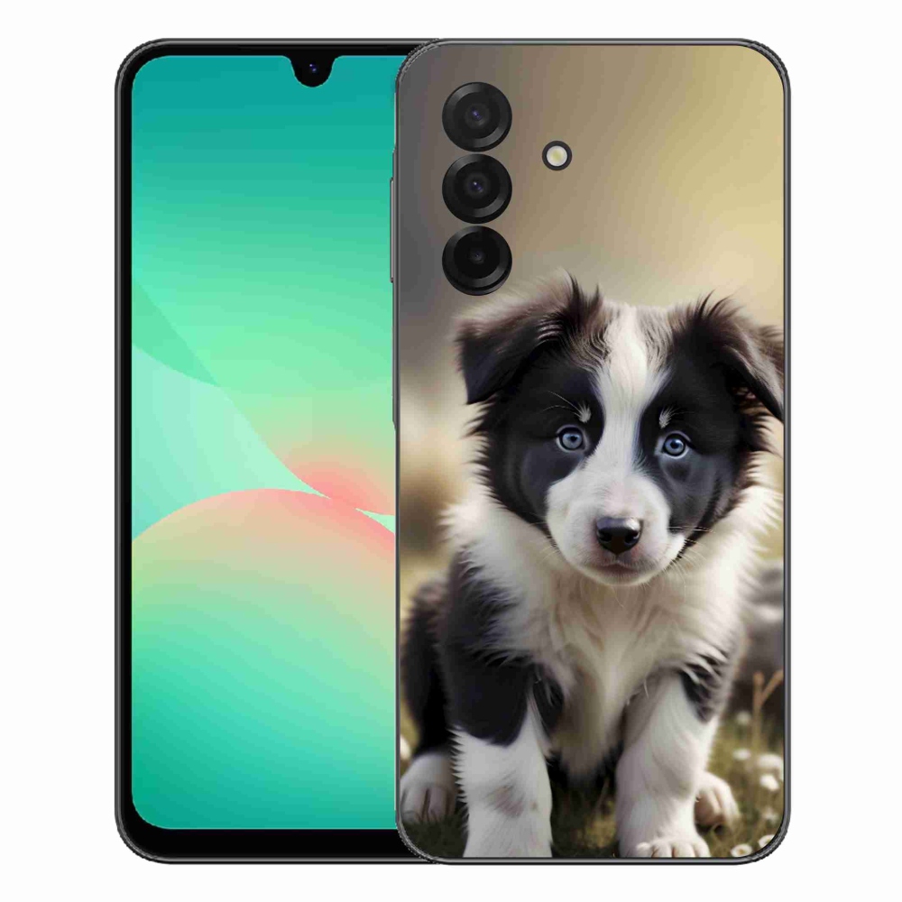 Gélový kryt mmCase na Samsung Galaxy A27 5G - roztomilá border kólia