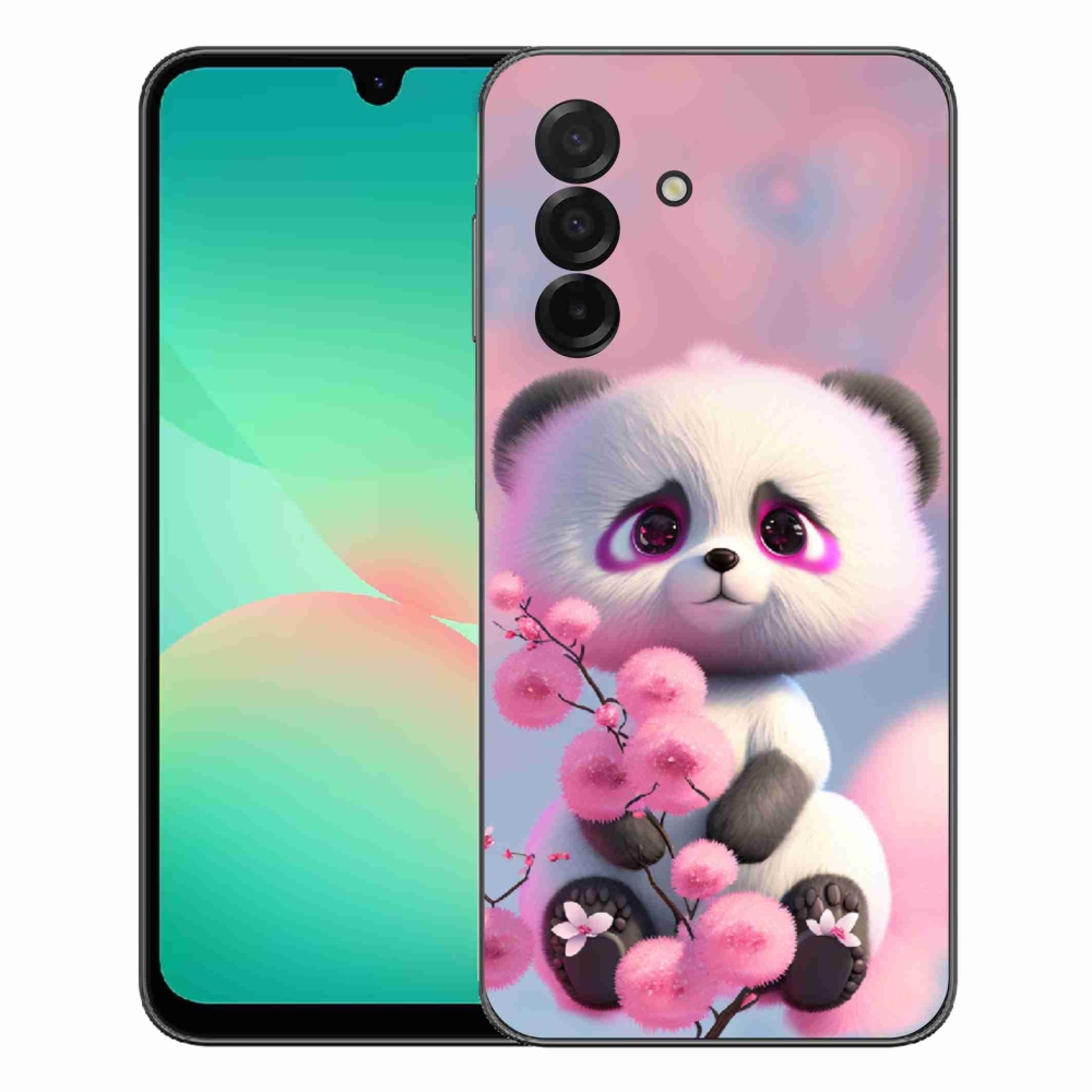 Gélový kryt mmCase na Samsung Galaxy A27 5G - roztomilá panda 1