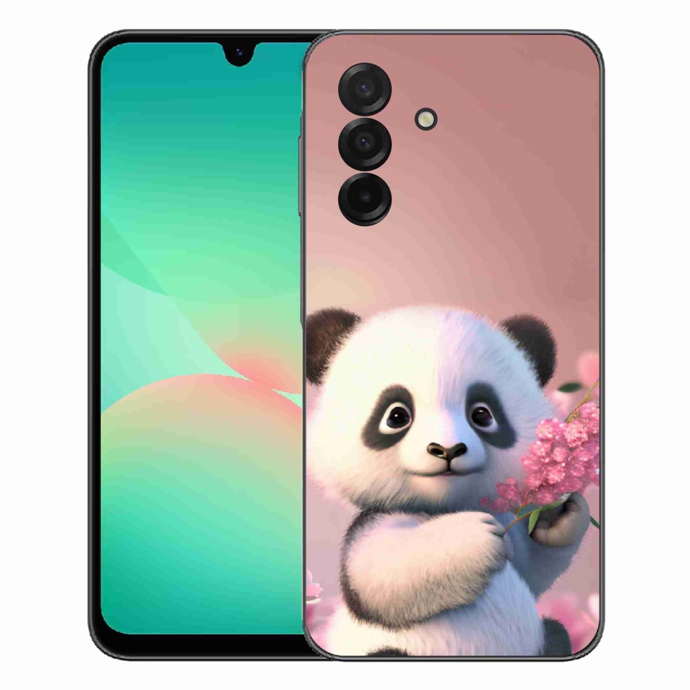 Gélový kryt mmCase na Samsung Galaxy A27 5G - roztomilá panda