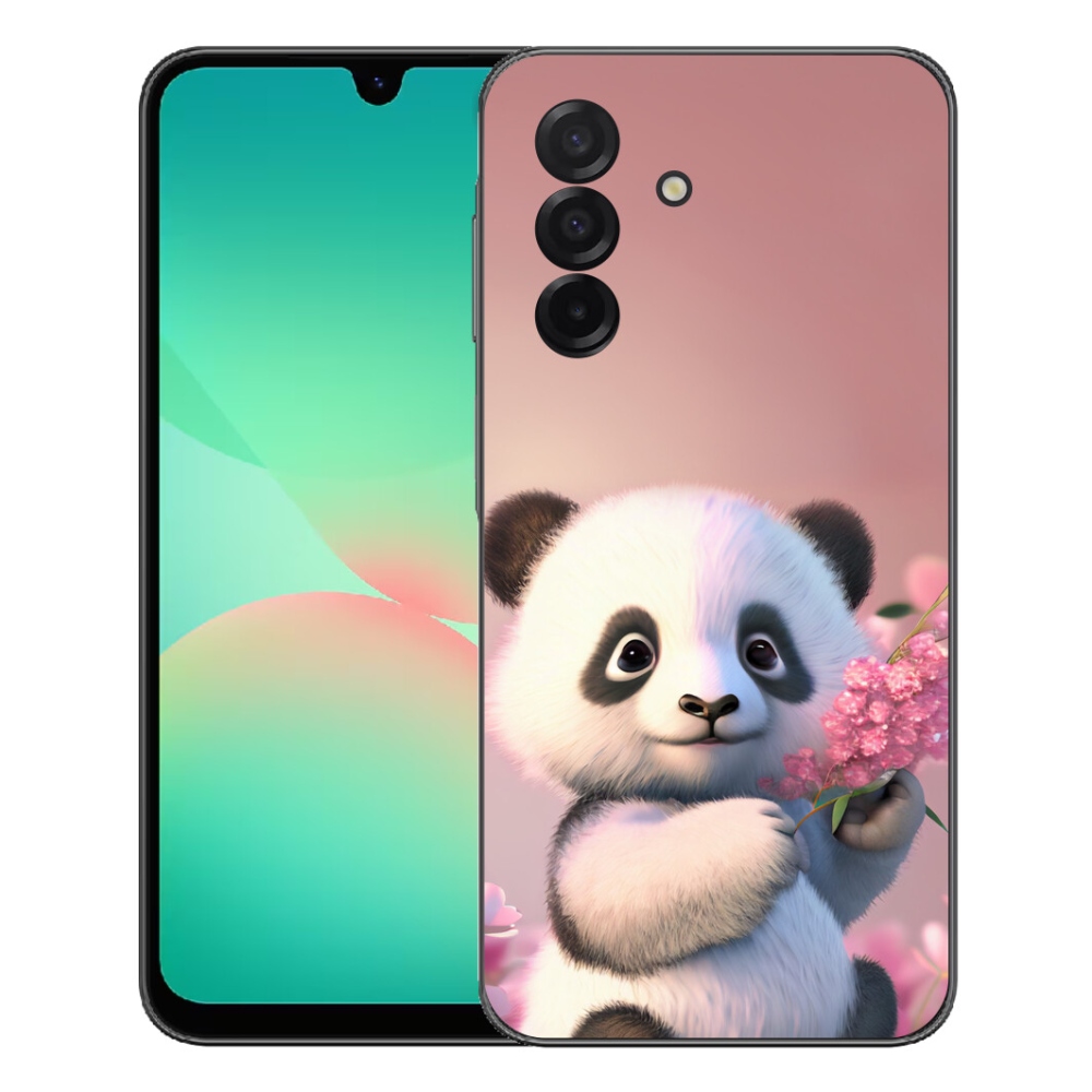 Gélový kryt mmCase na Samsung Galaxy A27 5G - roztomilá panda