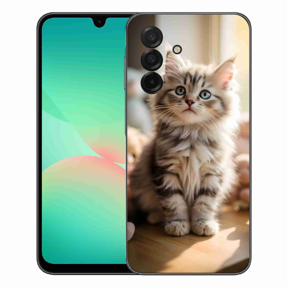 Gélový kryt mmCase na Samsung Galaxy A27 5G - roztomilé mačiatko 10