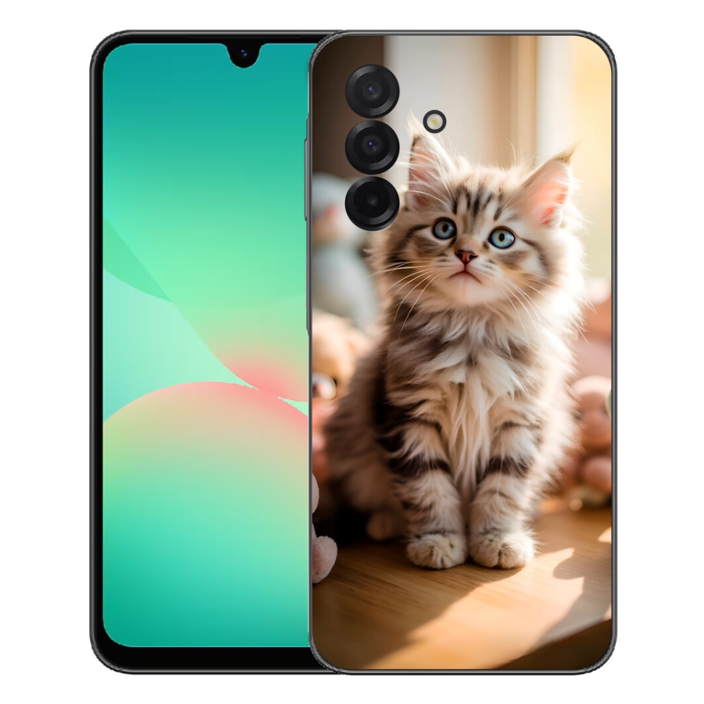 Gélový kryt mmCase na Samsung Galaxy A27 5G - roztomilé mačiatko 10