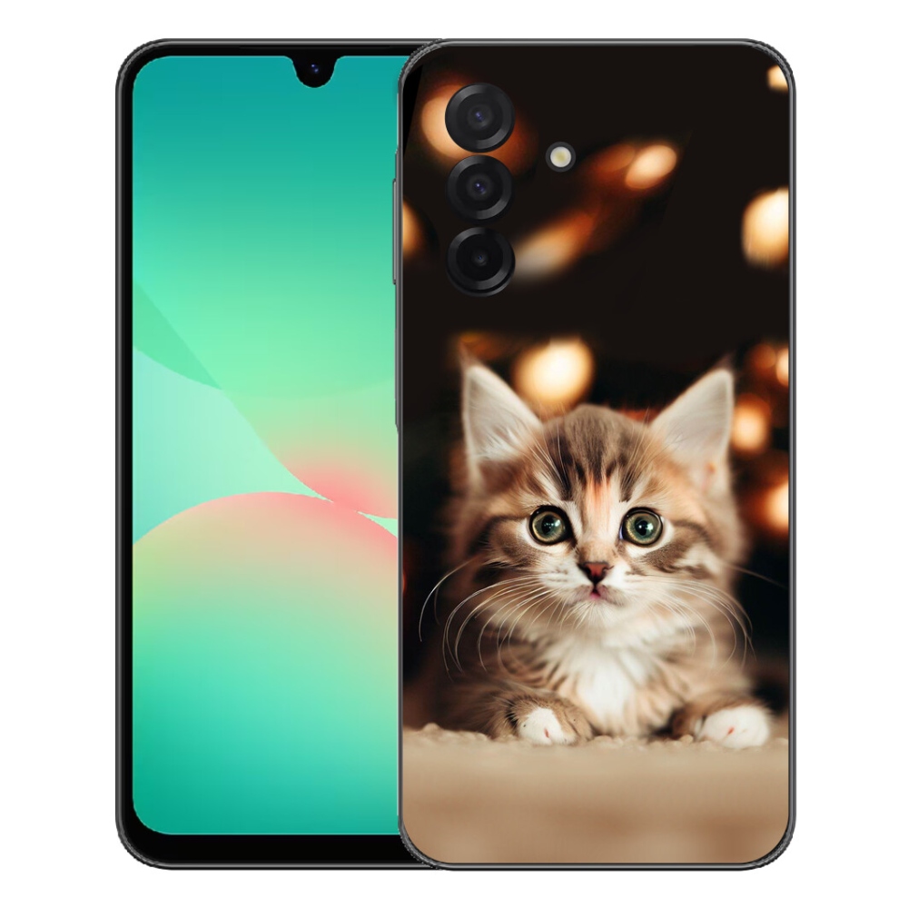 Gélový kryt mmCase na Samsung Galaxy A27 5G - roztomilé mačiatko 2