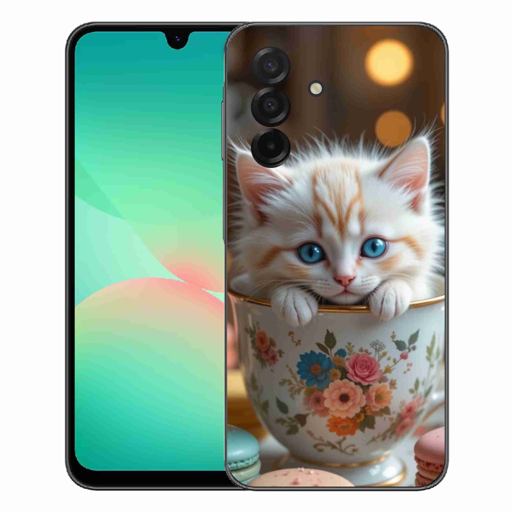 Gélový kryt mmCase na Samsung Galaxy A27 5G - roztomilé mačiatko 6