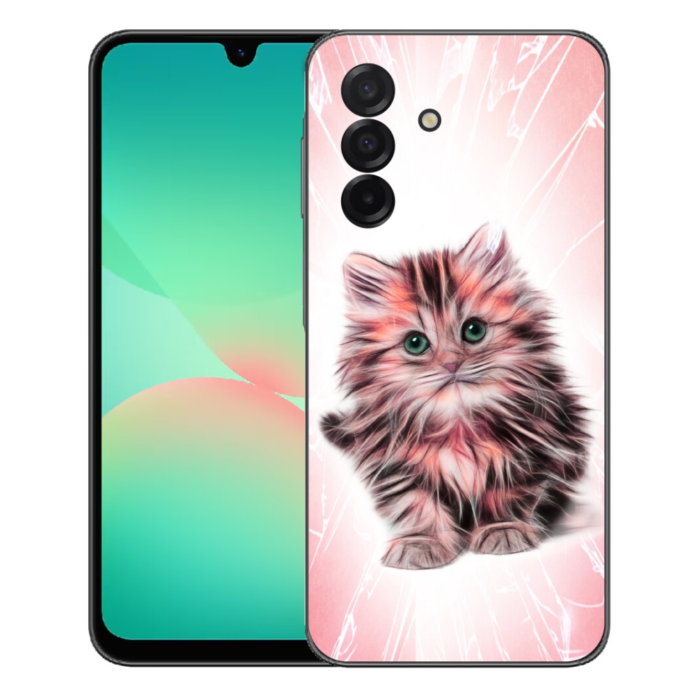 Gélový kryt mmCase na Samsung Galaxy A27 5G - roztomilé mačiatko