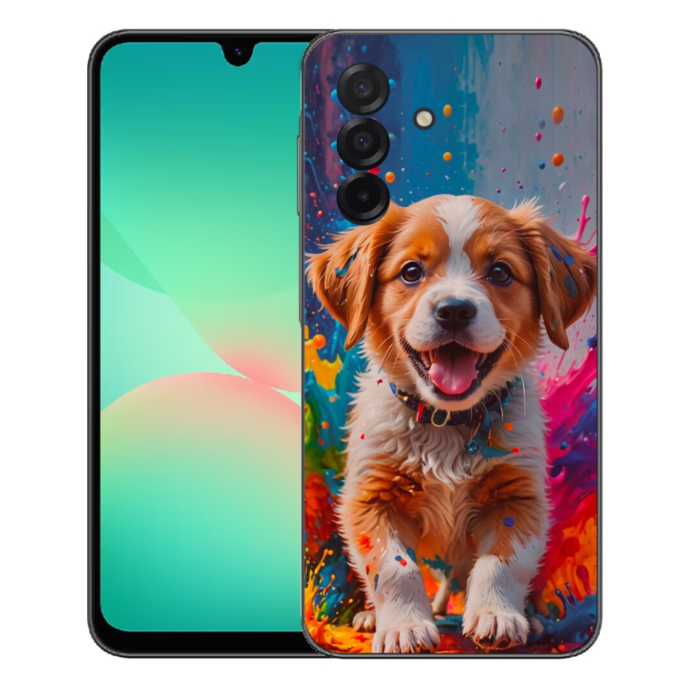 Gélový kryt mmCase na Samsung Galaxy A27 5G - roztomilé šteňa 3