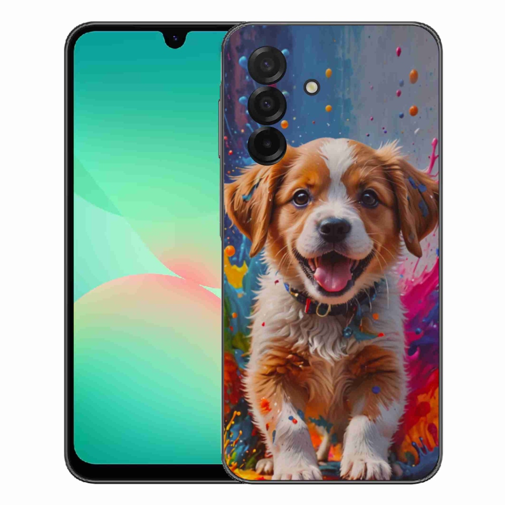 Gélový kryt mmCase na Samsung Galaxy A27 5G - roztomilé šteňa 3