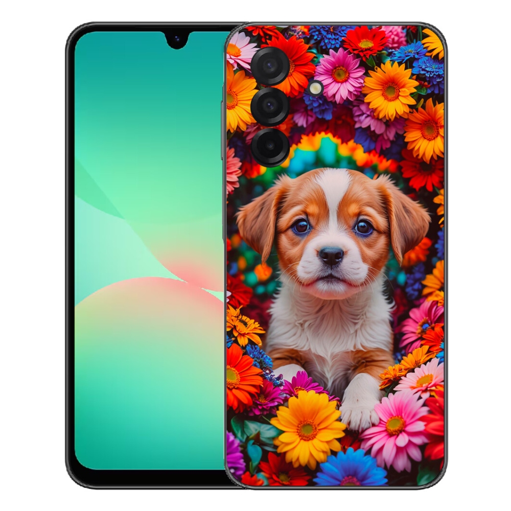 Gélový kryt mmCase na Samsung Galaxy A27 5G - roztomilé šteňa