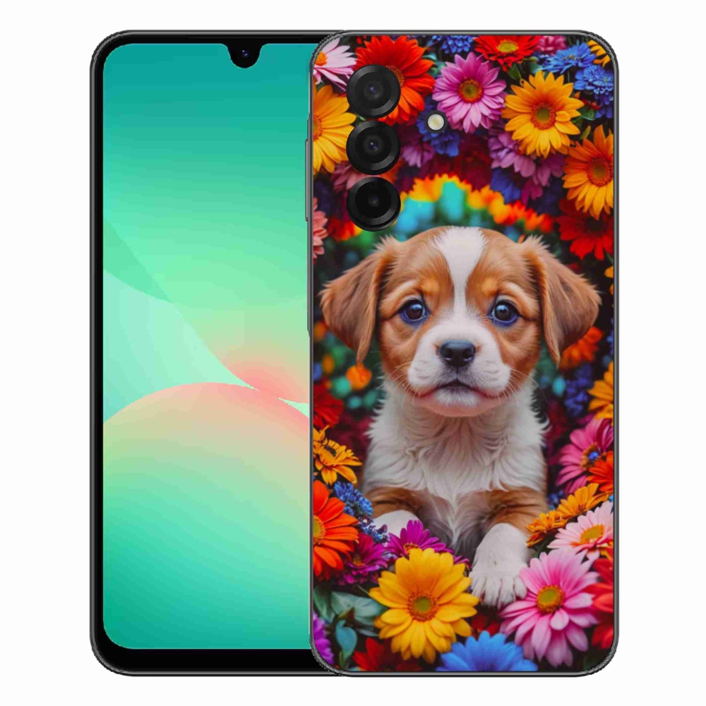 Gélový kryt mmCase na Samsung Galaxy A27 5G - roztomilé šteňa