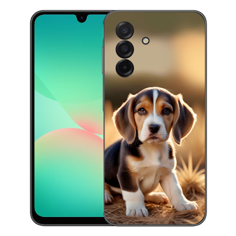 Gélový kryt mmCase na Samsung Galaxy A27 5G - roztomilý bígl