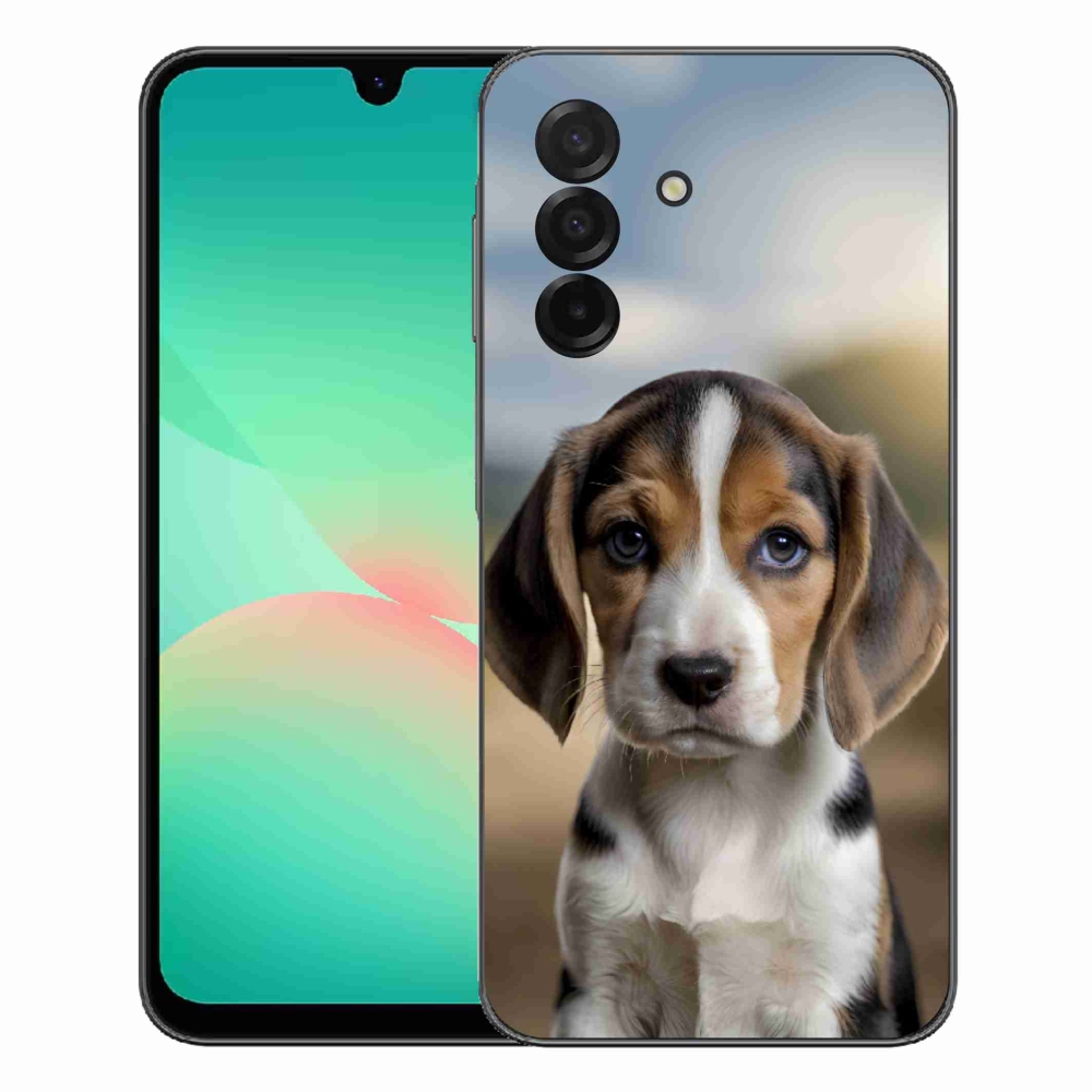 Gélový kryt mmCase na Samsung Galaxy A27 5G - roztomilý bígl