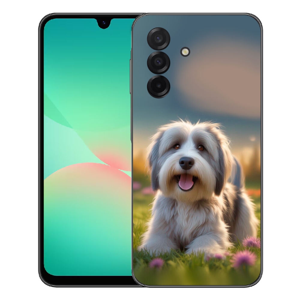 Gélový kryt mmCase na Samsung Galaxy A27 5G - roztomilý havanský psík