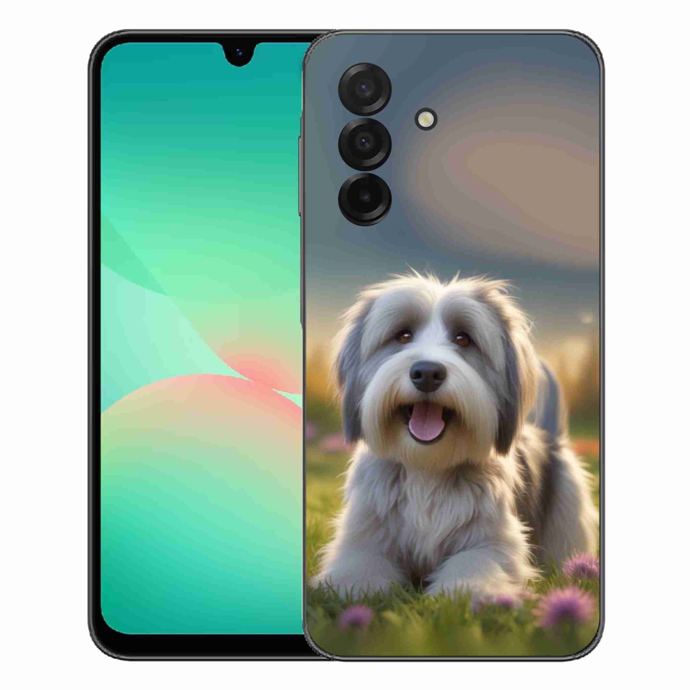 Gélový kryt mmCase na Samsung Galaxy A27 5G - roztomilý havanský psík