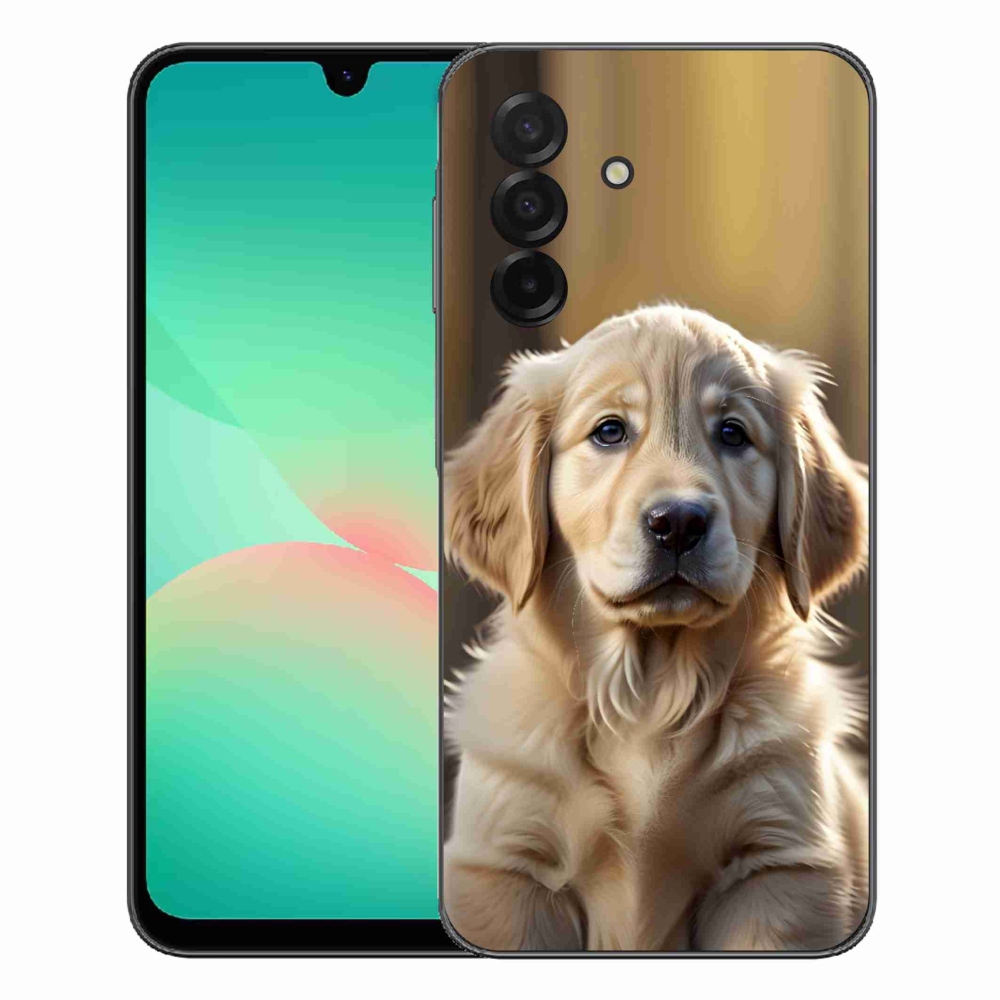 Gélový kryt mmCase na Samsung Galaxy A27 5G - roztomilý zlatý retriever