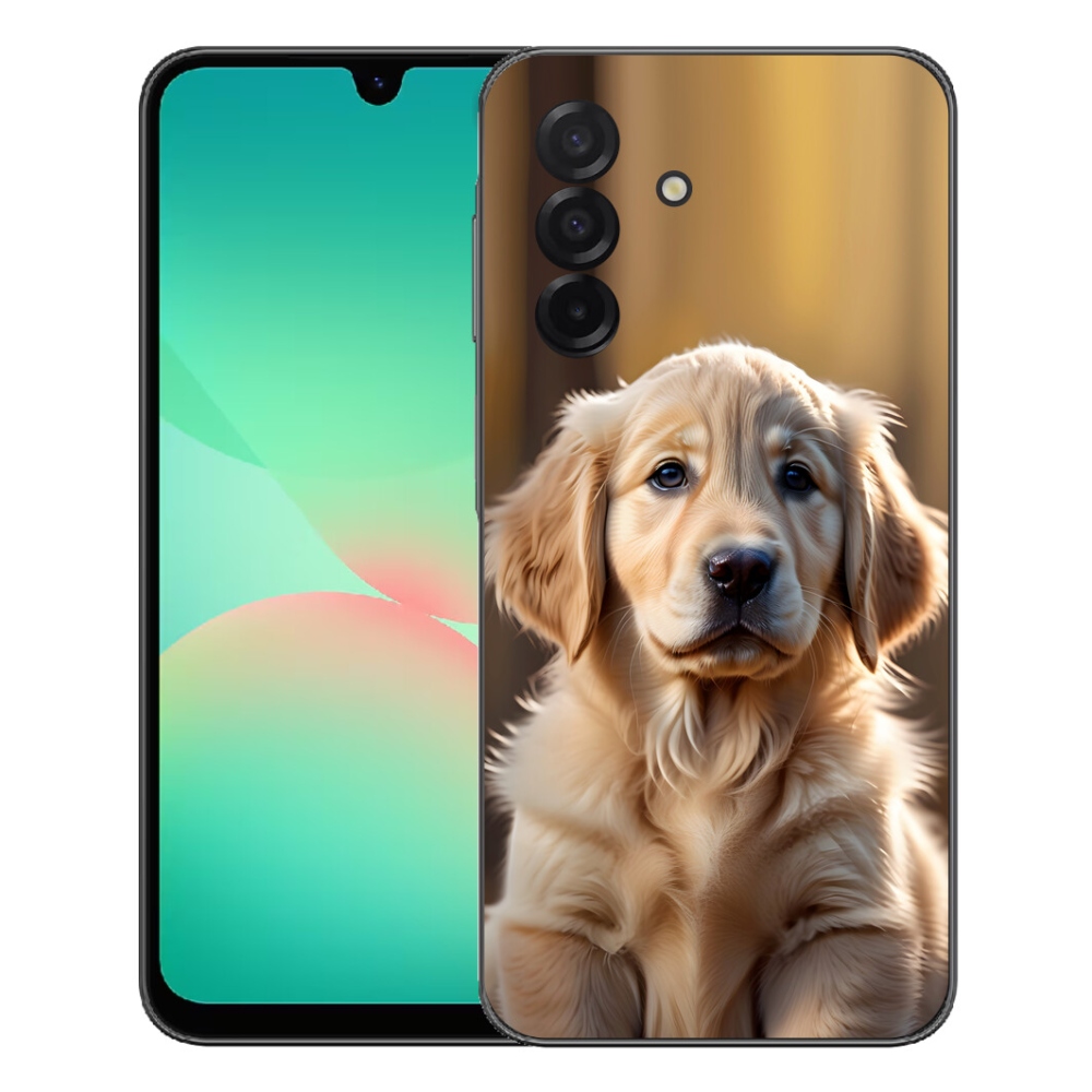 Gélový kryt mmCase na Samsung Galaxy A27 5G - roztomilý zlatý retriever