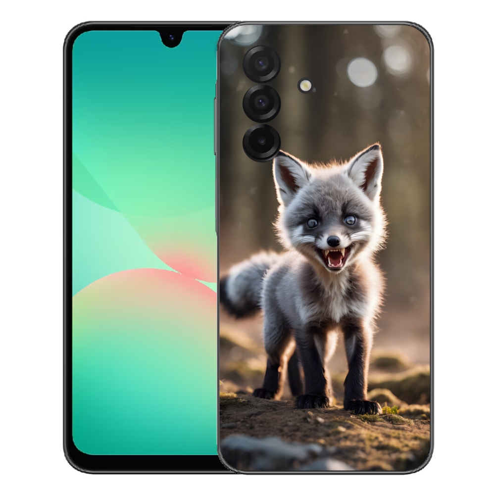 Gélový kryt mmCase na Samsung Galaxy A27 5G - rozzúrená líška