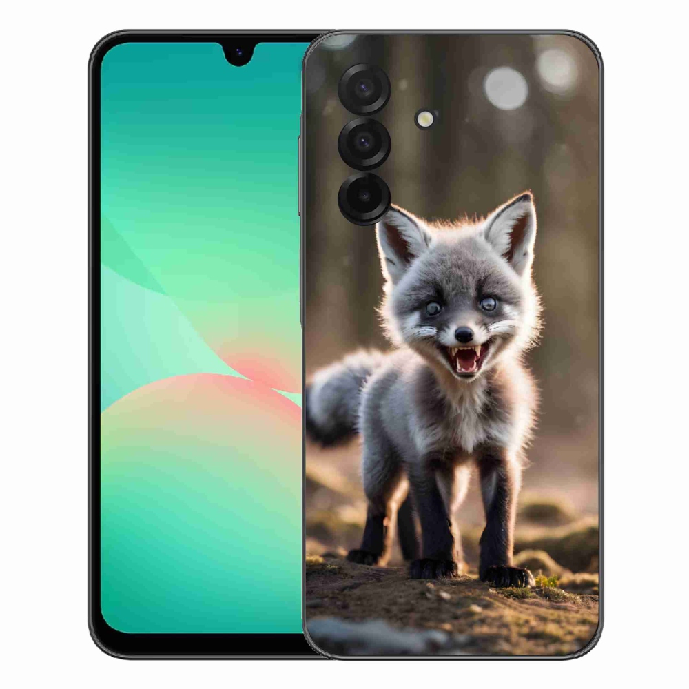 Gélový kryt mmCase na Samsung Galaxy A27 5G - rozzúrená líška