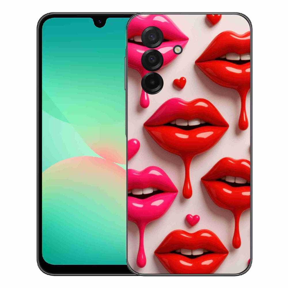 Gélový kryt mmCase na Samsung Galaxy A27 5G - pery 2