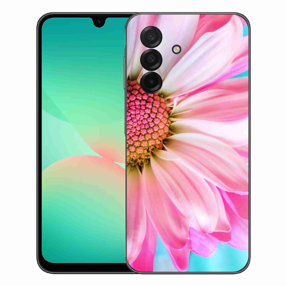 Gélový kryt mmCase na Samsung Galaxy A27 5G - ružová kvetina