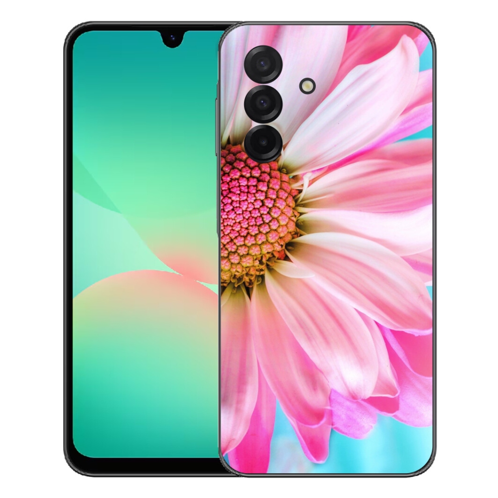 Gélový kryt mmCase na Samsung Galaxy A27 5G - ružová kvetina