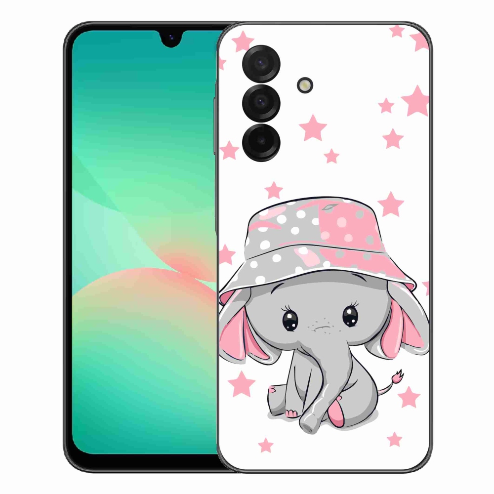 Gélový kryt mmCase na Samsung Galaxy A27 5G - ružový slon