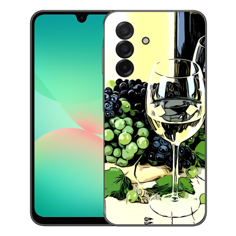 Gélový kryt mmCase na Samsung Galaxy A27 5G - pohár vína