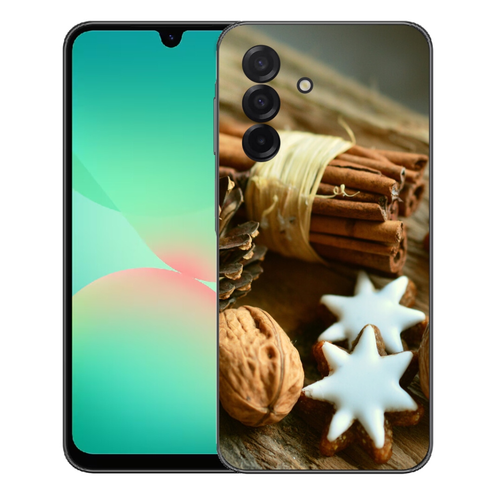 Gélový kryt mmCase na Samsung Galaxy A27 5G - škorica a perníčky