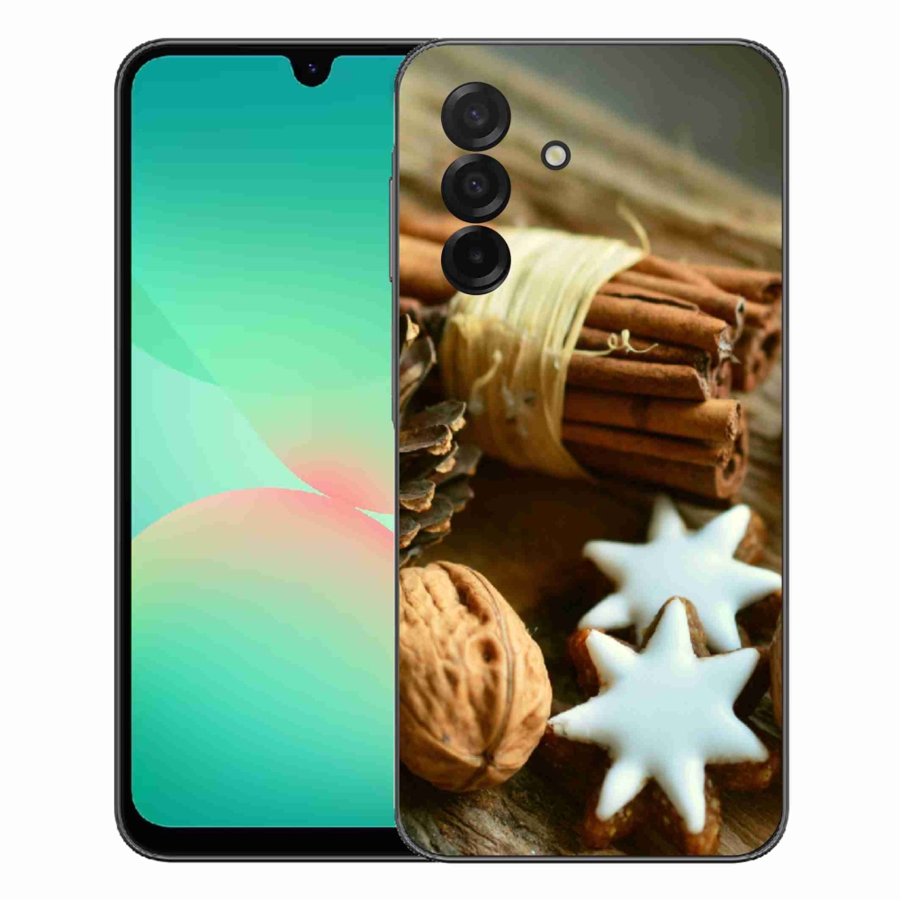 Gélový kryt mmCase na Samsung Galaxy A27 5G - škorica a perníčky