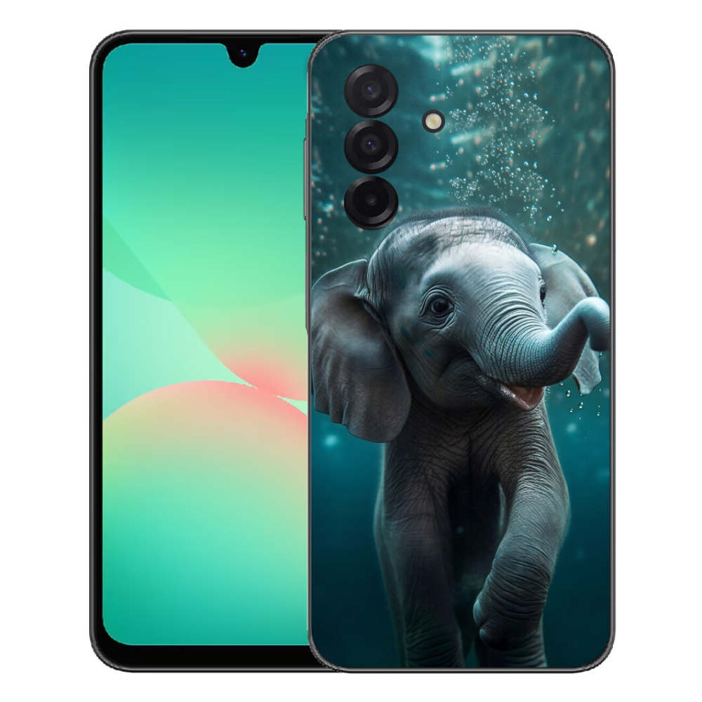 Gélový kryt mmCase na Samsung Galaxy A27 5G - sloník pod vodou