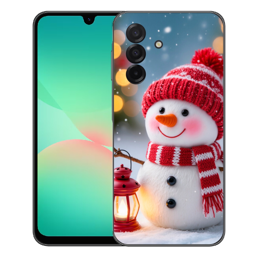 Gélový kryt mmCase na Samsung Galaxy A27 5G - snehuliak 2