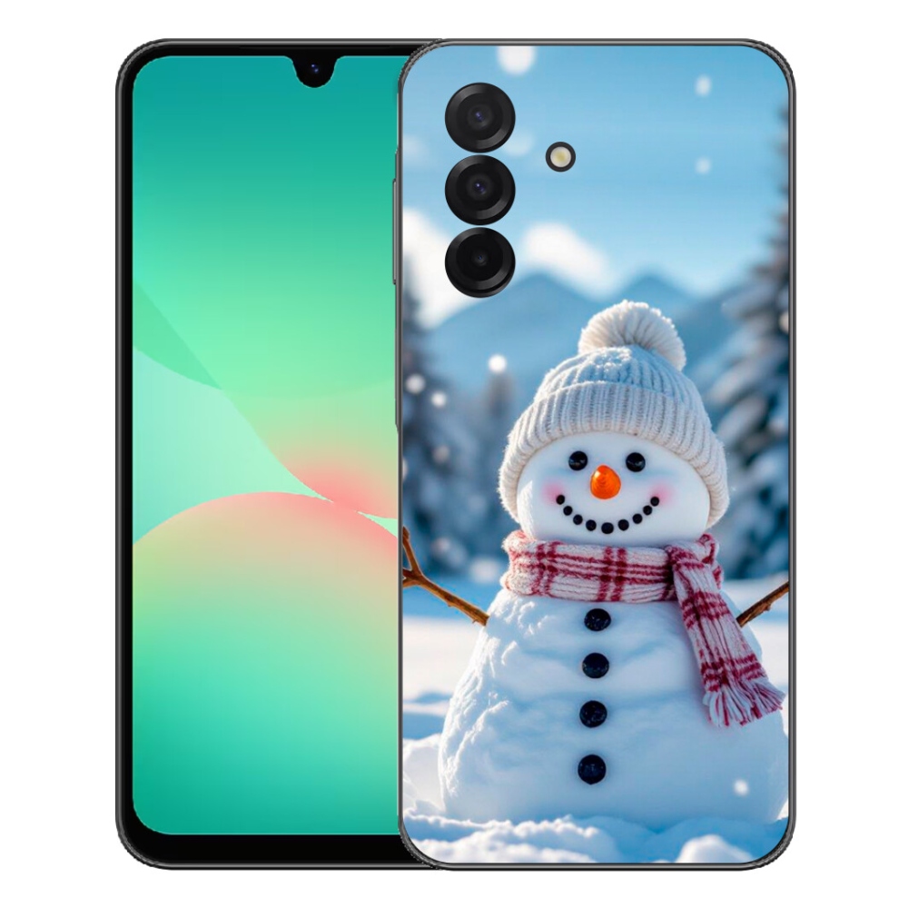 Gélový kryt mmCase na Samsung Galaxy A27 5G - snehuliak 3