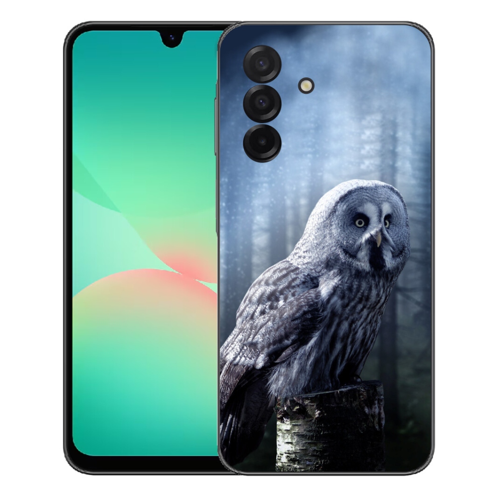 Gélový kryt mmCase na Samsung Galaxy A27 5G - sova