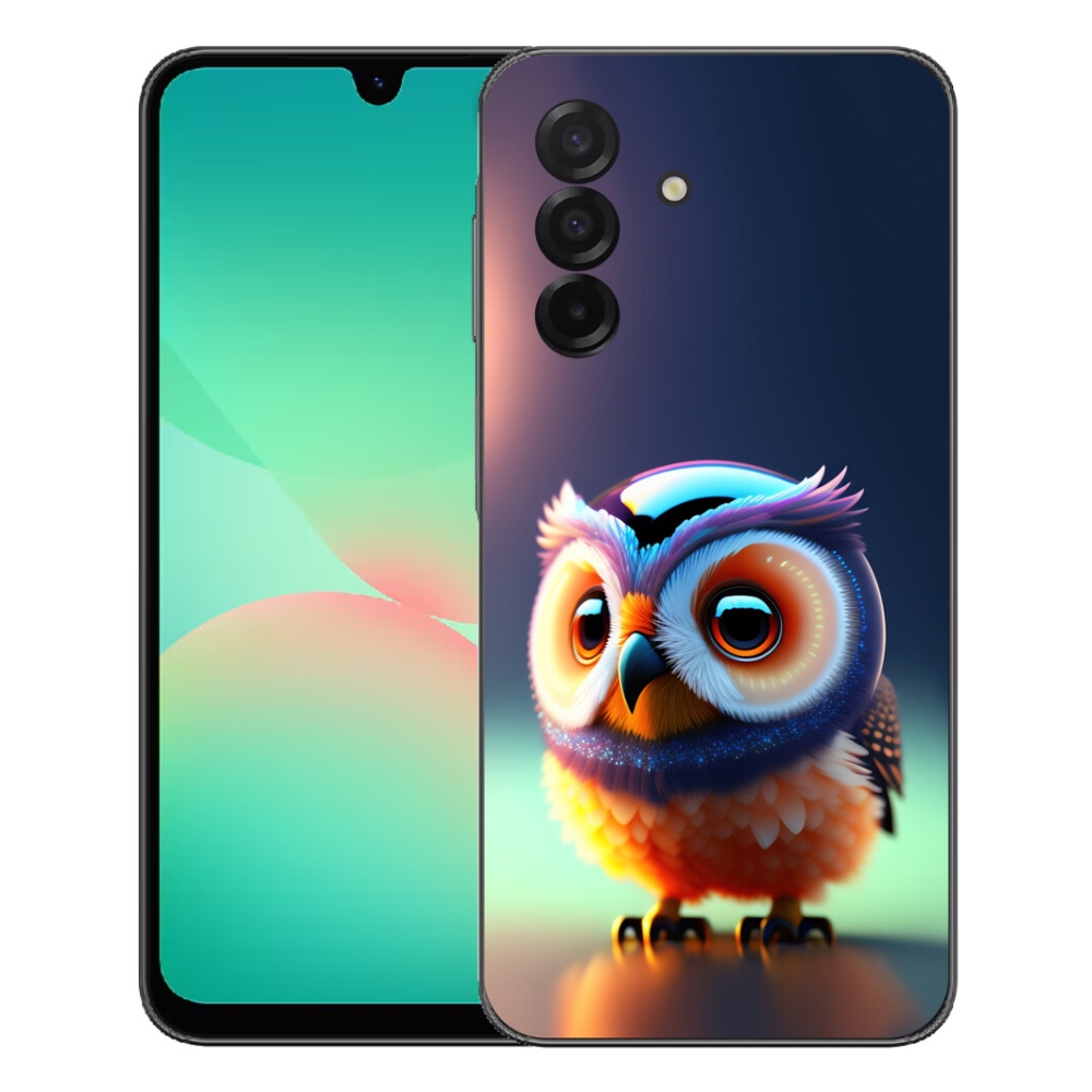 Gélový kryt mmCase na Samsung Galaxy A27 5G - sovička
