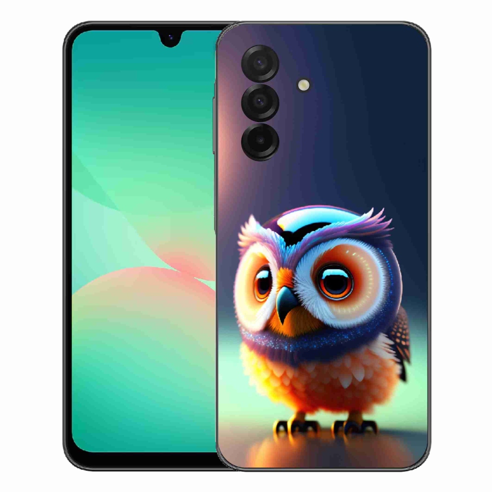 Gélový kryt mmCase na Samsung Galaxy A27 5G - sovička