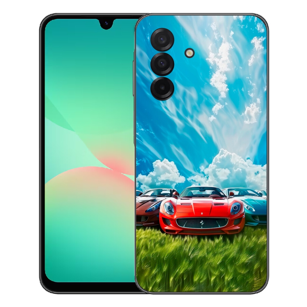 Gélový kryt mmCase na Samsung Galaxy A27 5G - športové vozidlá