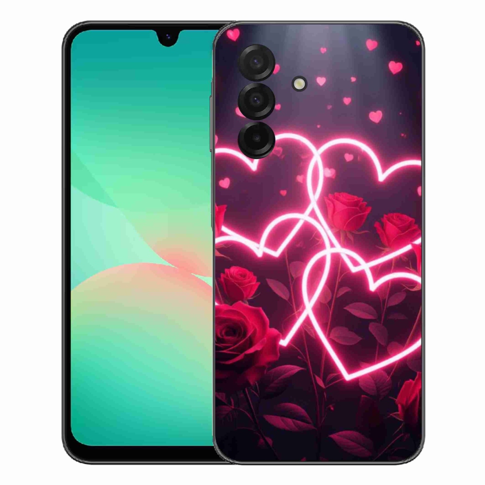 Gélový kryt mmCase na Samsung Galaxy A27 5G - srdce lásky