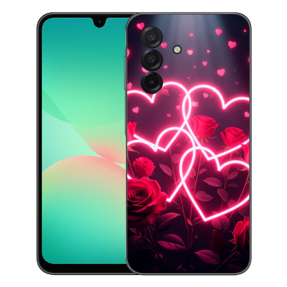 Gélový kryt mmCase na Samsung Galaxy A27 5G - srdce lásky