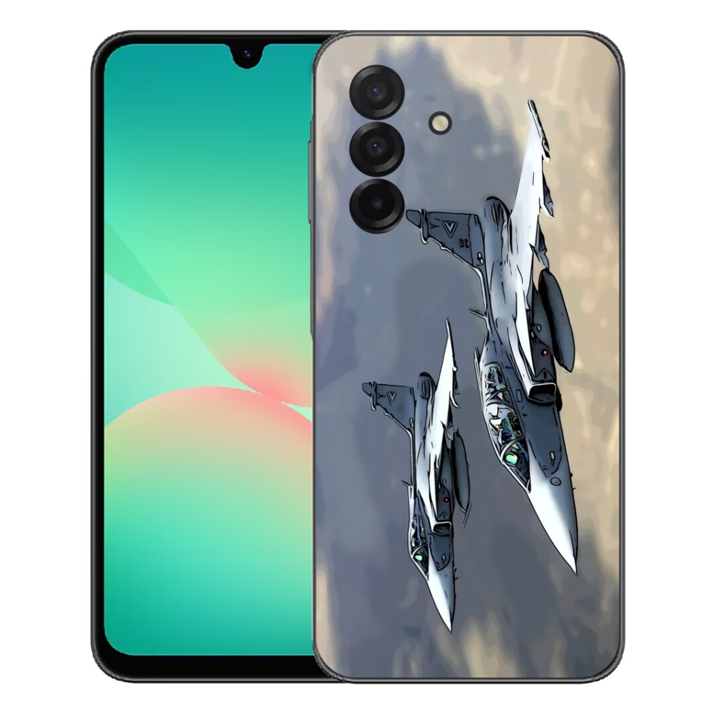 Gélový kryt mmCase na Samsung Galaxy A27 5G - stíhačky