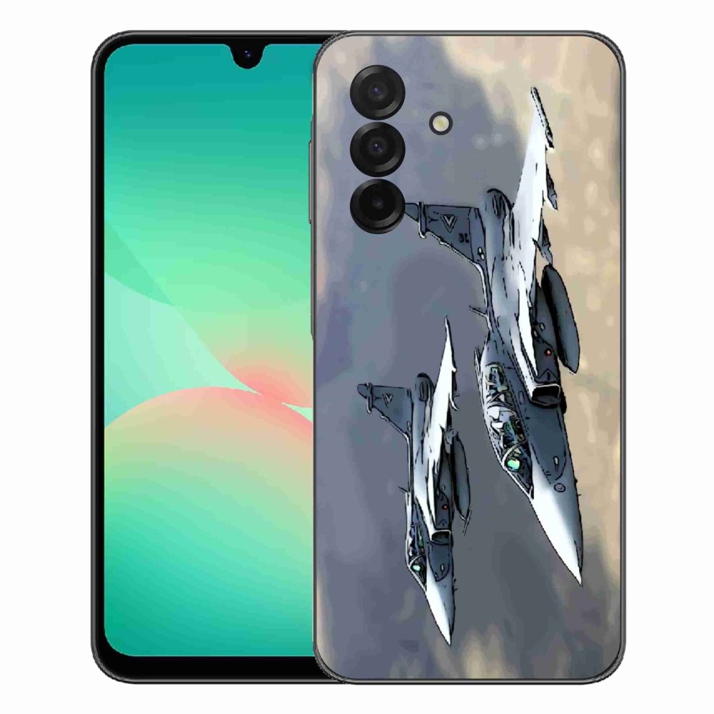Gélový kryt mmCase na Samsung Galaxy A27 5G - stíhačky