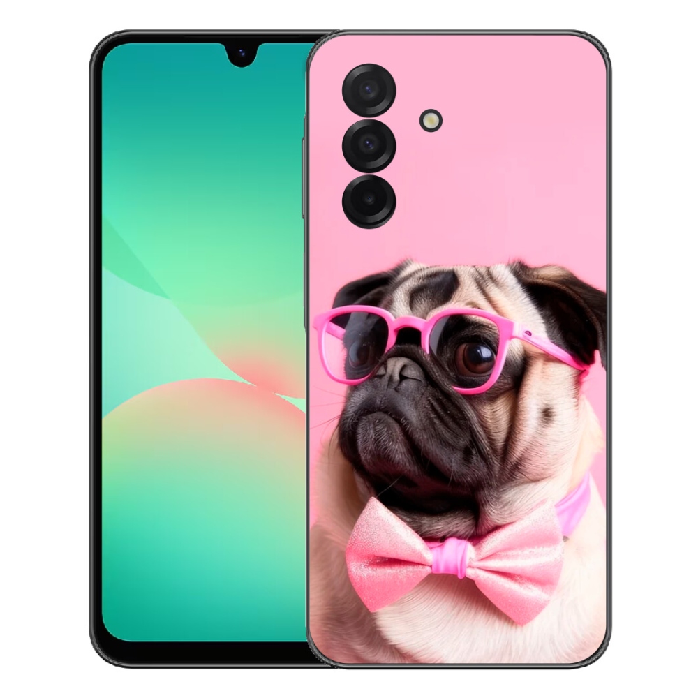Gélový kryt mmCase na Samsung Galaxy A27 5G - štýlový mops