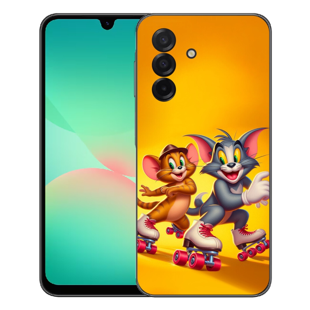 Gélový kryt mmCase na Samsung Galaxy A27 5G - tom a jerry