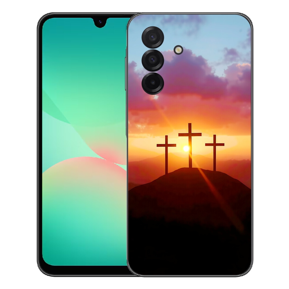 Gélový kryt mmCase na Samsung Galaxy A27 5G - tri kríža