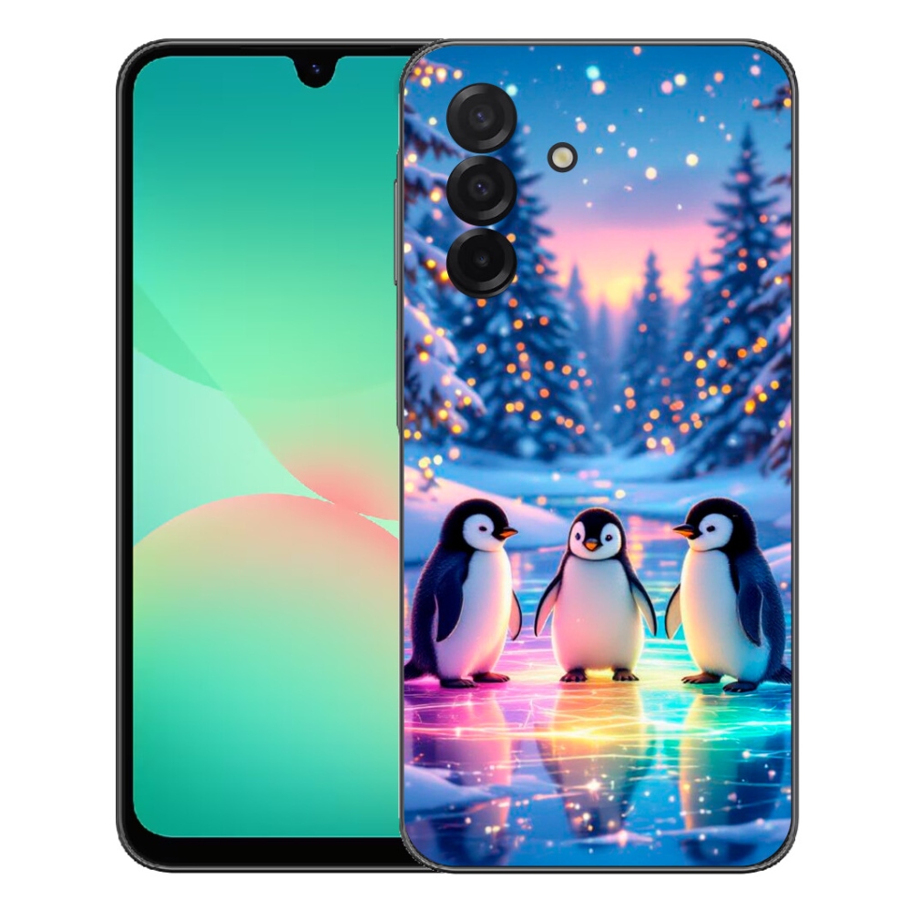 Gélový kryt mmCase na Samsung Galaxy A27 5G - tučniaky