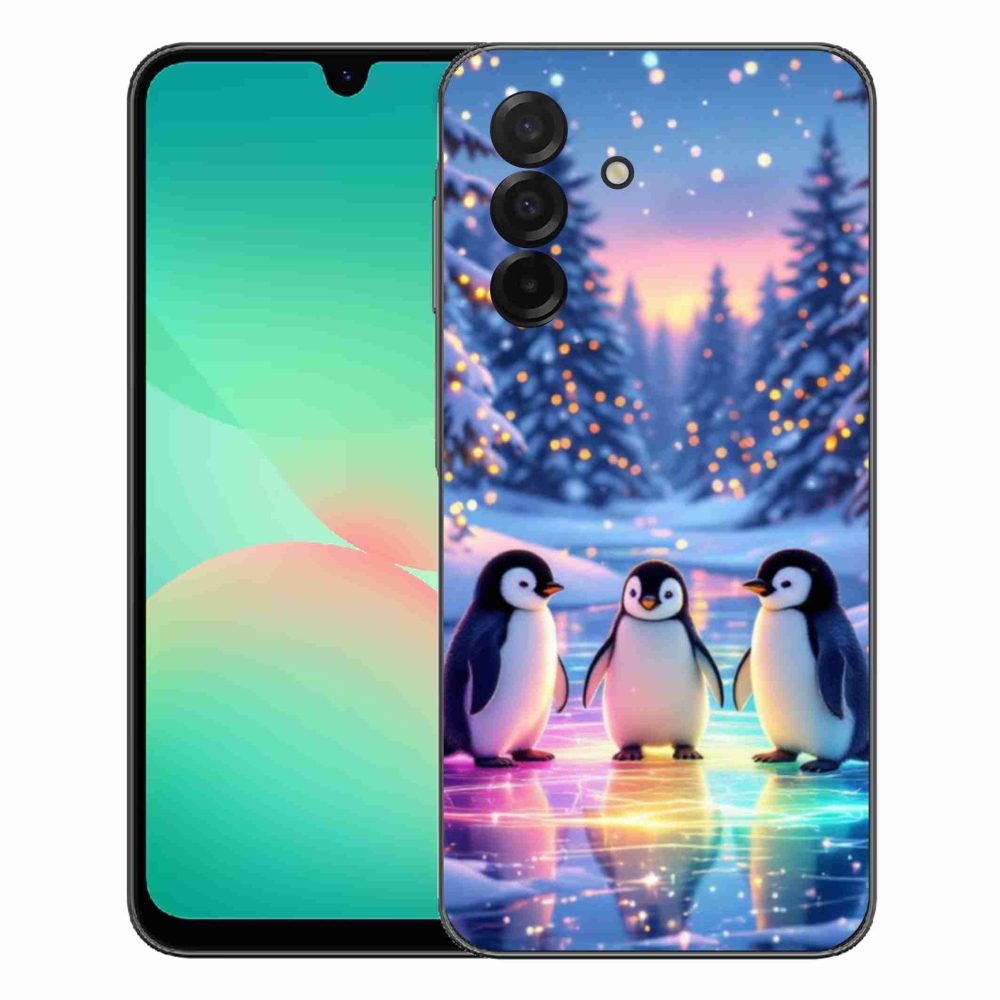 Gélový kryt mmCase na Samsung Galaxy A27 5G - tučniaky
