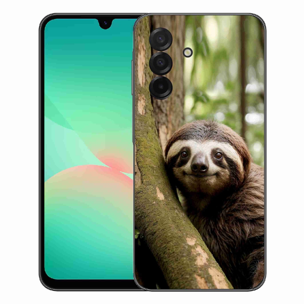 Gélový kryt mmCase na Samsung Galaxy A27 5G - usmievavý leňochod