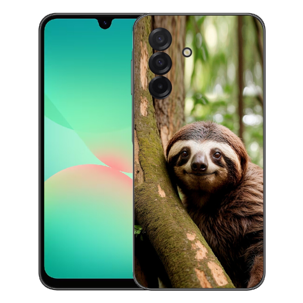 Gélový kryt mmCase na Samsung Galaxy A27 5G - usmievavý leňochod