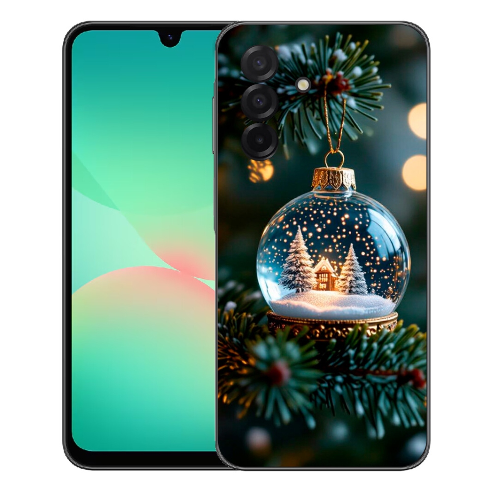 Gélový kryt mmCase na Samsung Galaxy A27 5G - vianočné gule 2